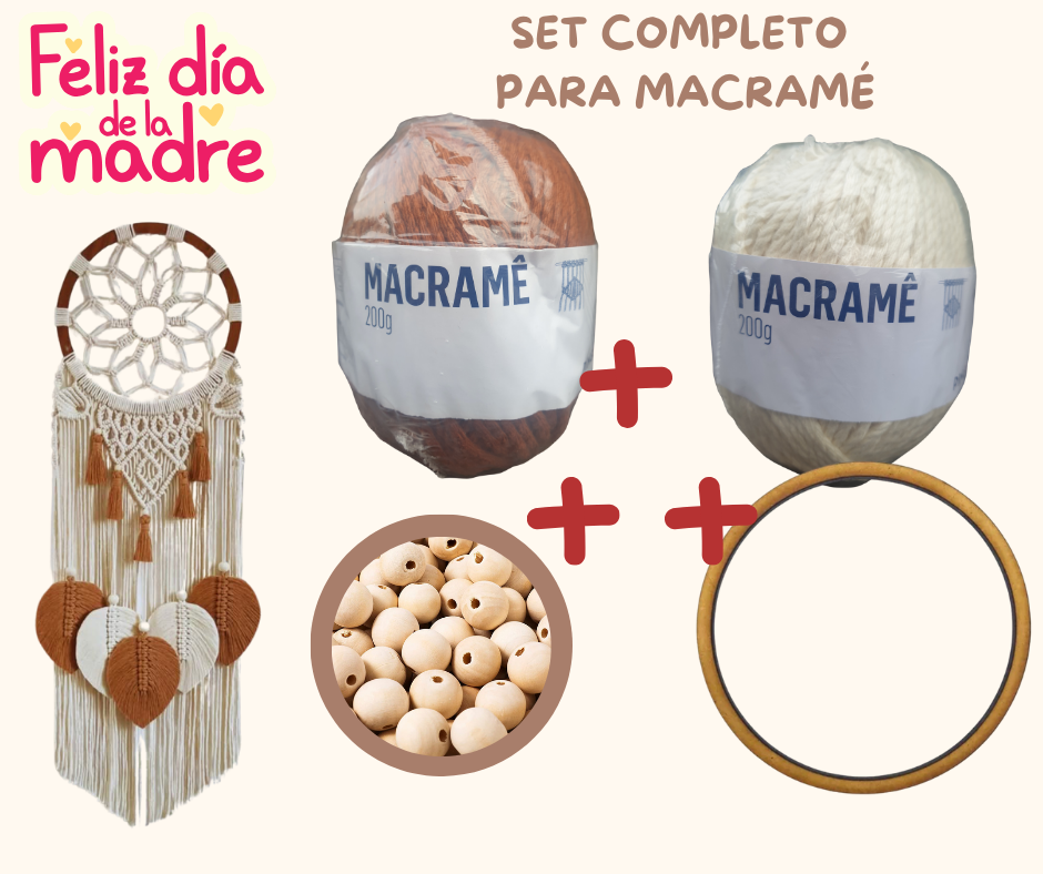 Set Completo de Macramé