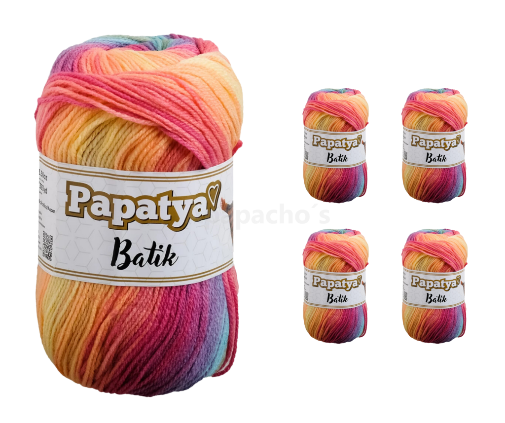 Lana Papatya Batik | Pack x5