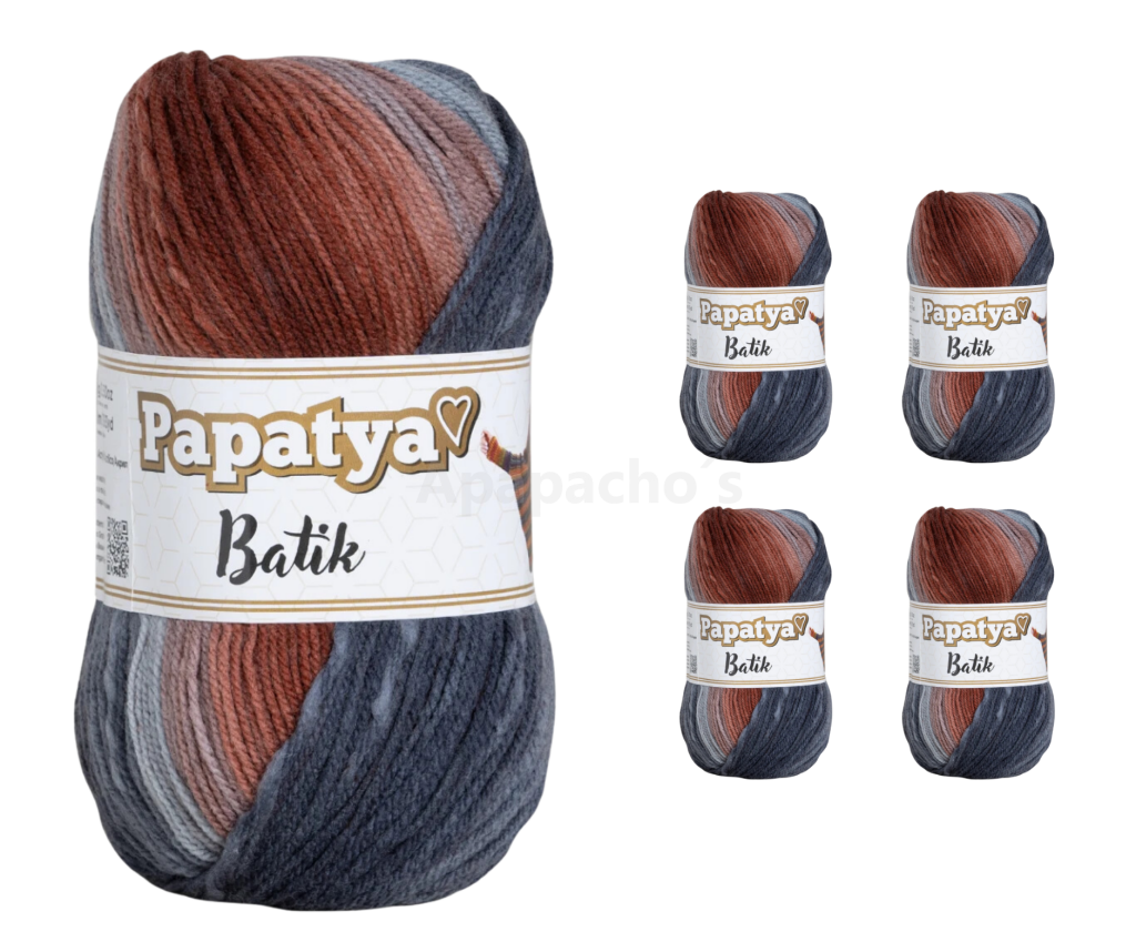 Lana Papatya Batik | Pack x5