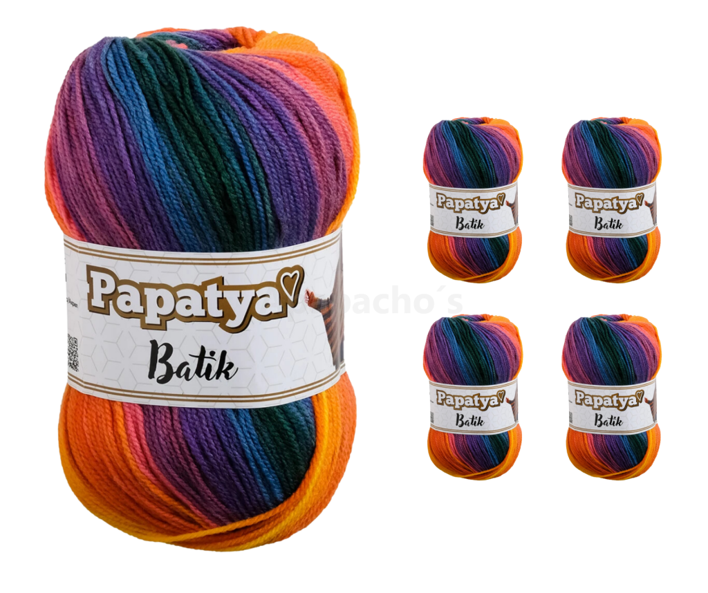 Lana Papatya Batik | Pack x5