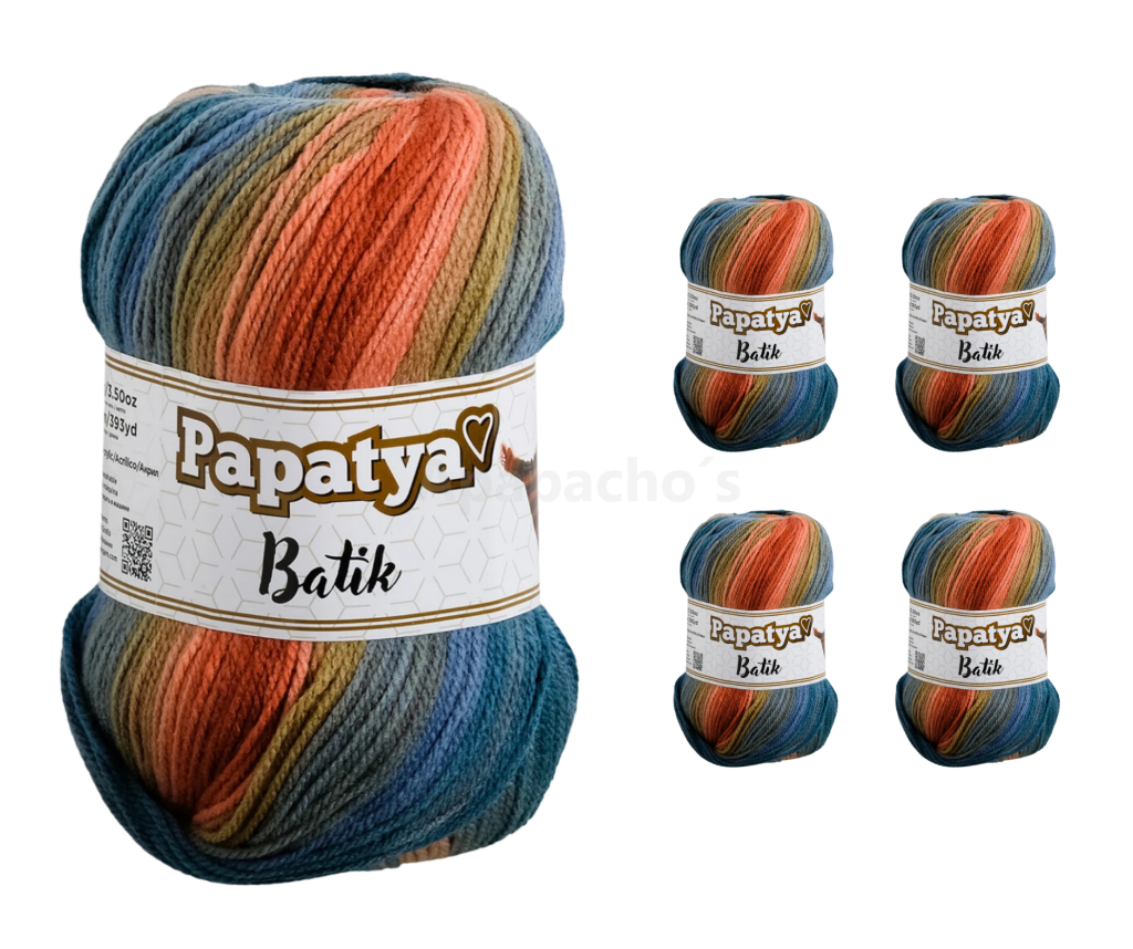 Lana Papatya Batik | Pack x5