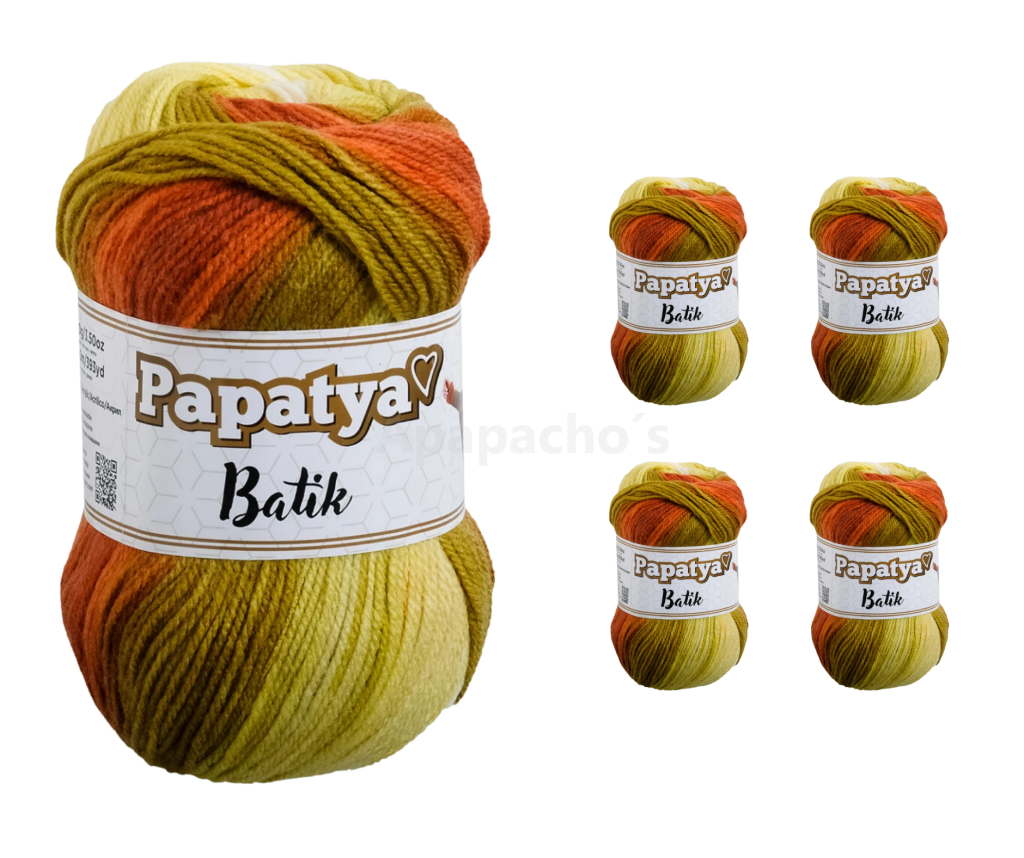 Lana Papatya Batik | Pack x5