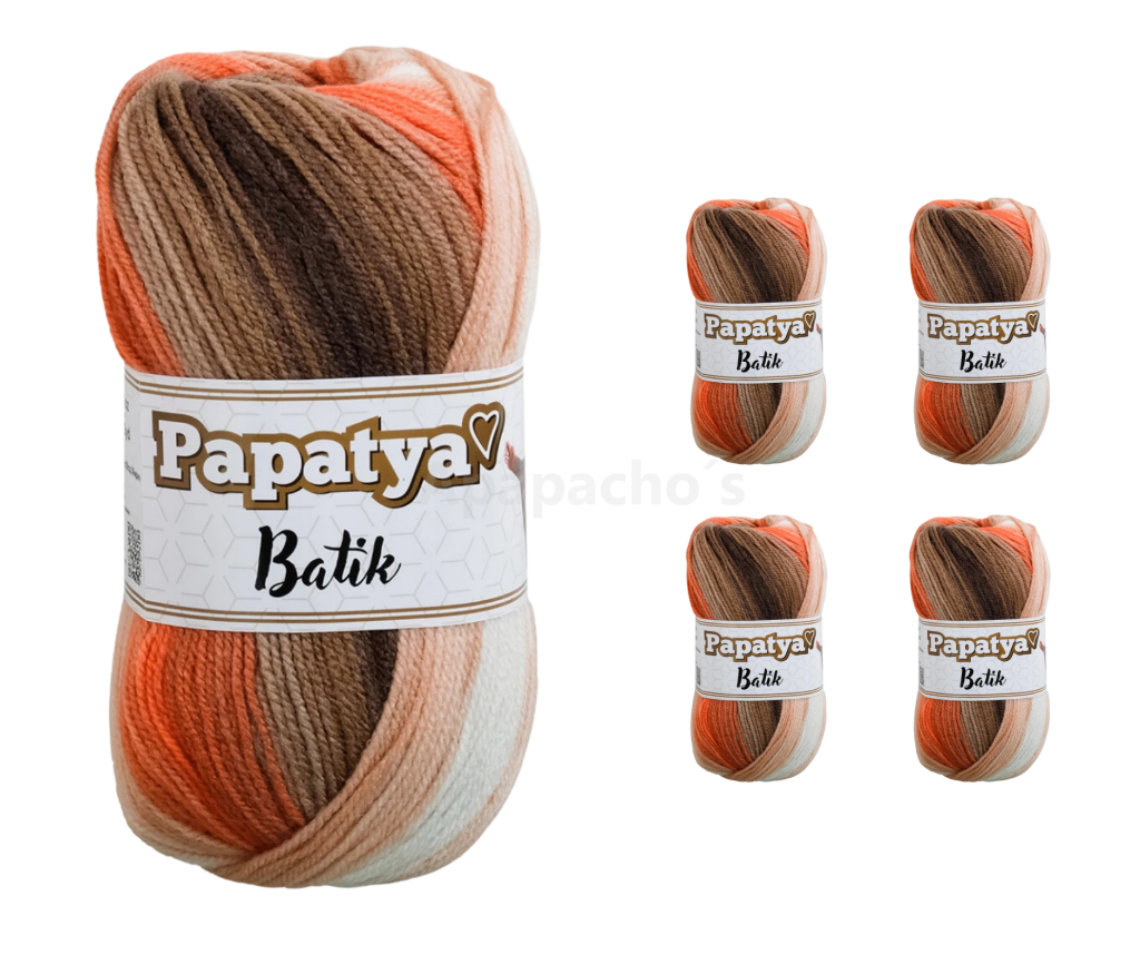 Lana Papatya Batik | Pack x5