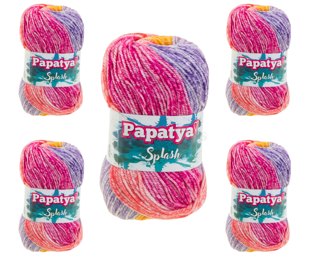 Lana Papatya Splash | Pack x5