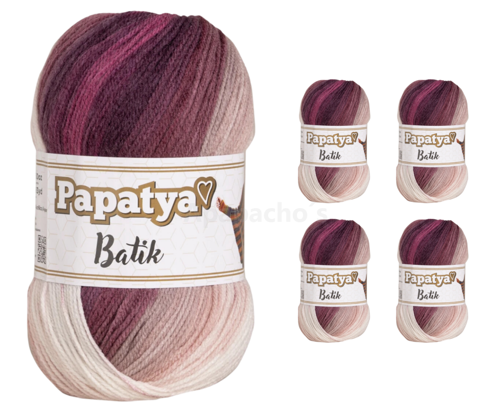 Lana Papatya Batik | Pack x5