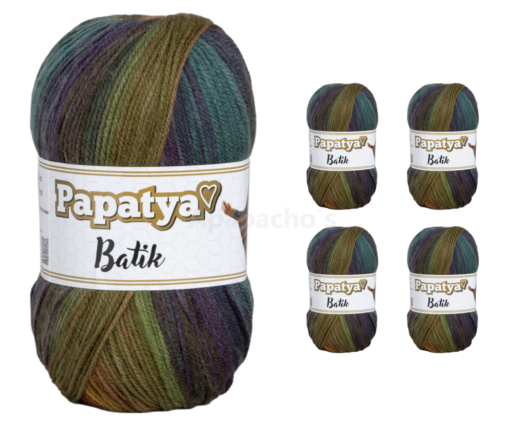 Lana Papatya Batik | Pack x5